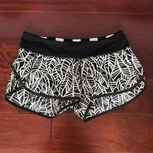 Lululemon speed shorts
